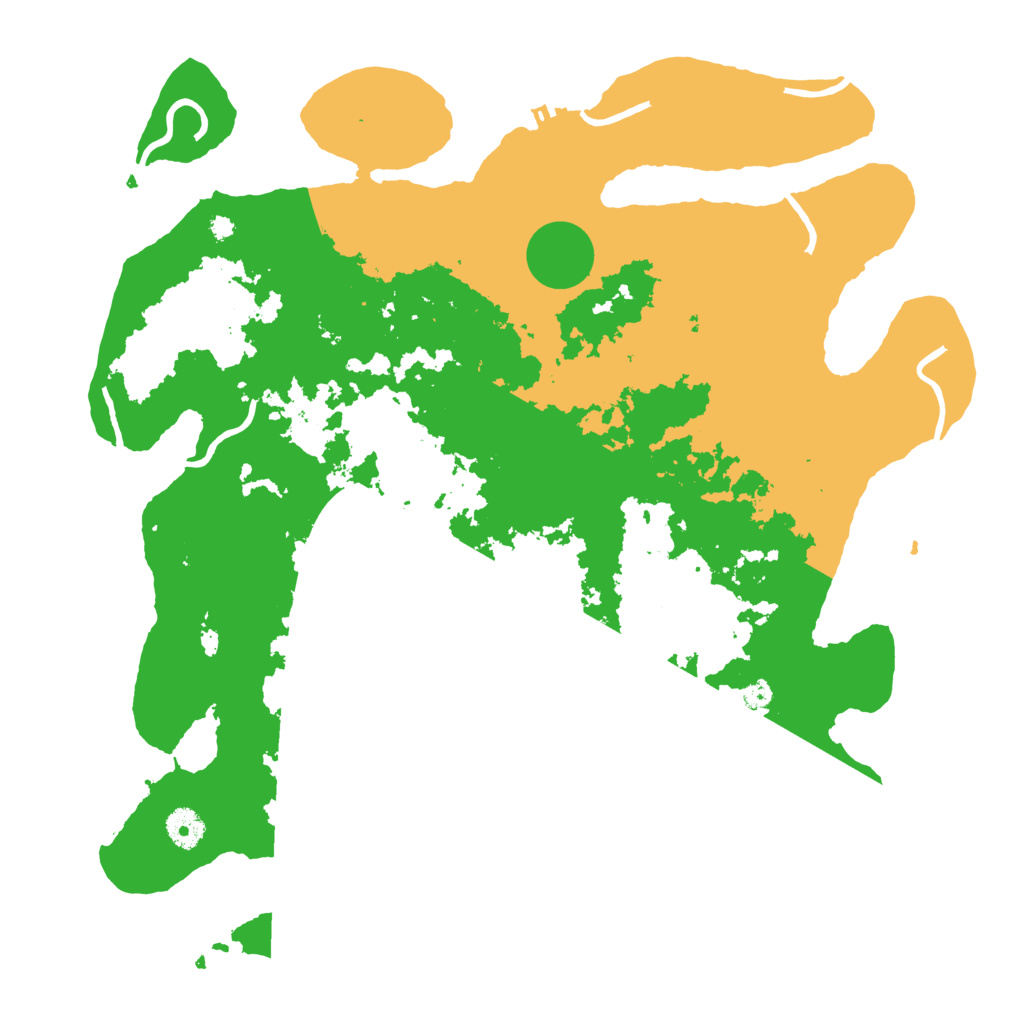 Biome Rust Map: Procedural Map, Size: 4000, Seed: 2134492338