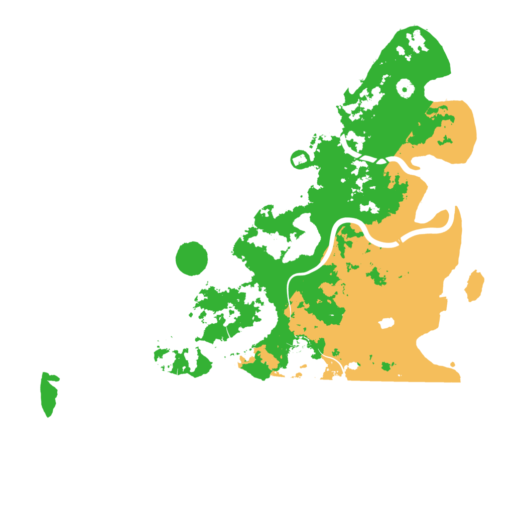 Biome Rust Map: Procedural Map, Size: 4250, Seed: 407004828