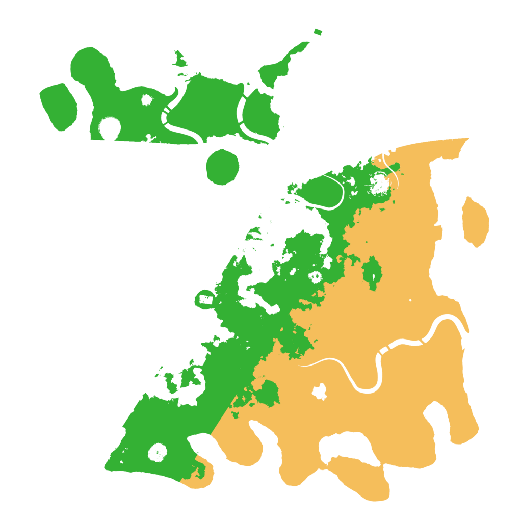 Biome Rust Map: Procedural Map, Size: 4250, Seed: 85646