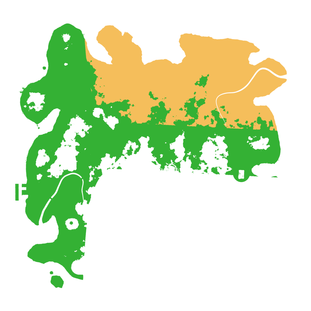 Biome Rust Map: Procedural Map, Size: 3750, Seed: 26002142