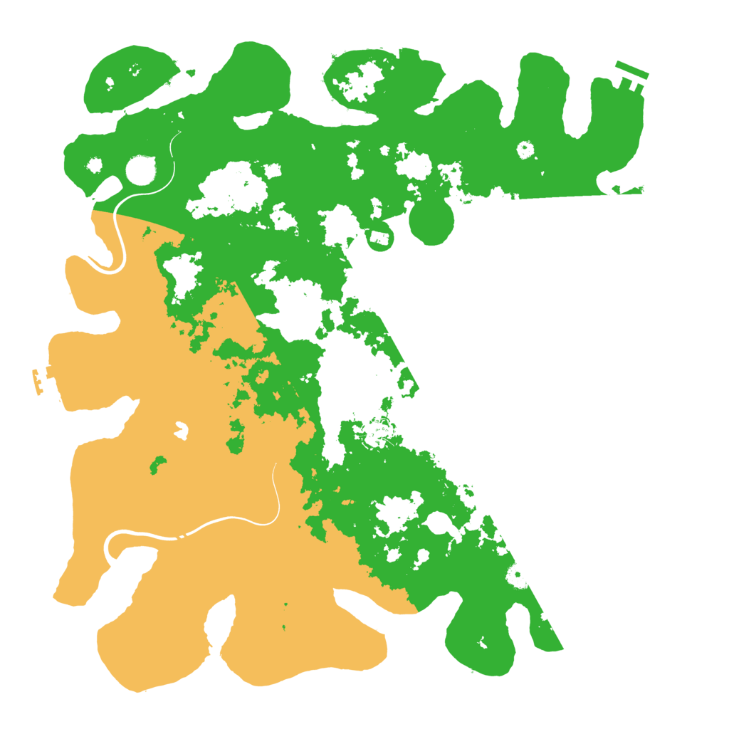 Biome Rust Map: Procedural Map, Size: 4276, Seed: 100000