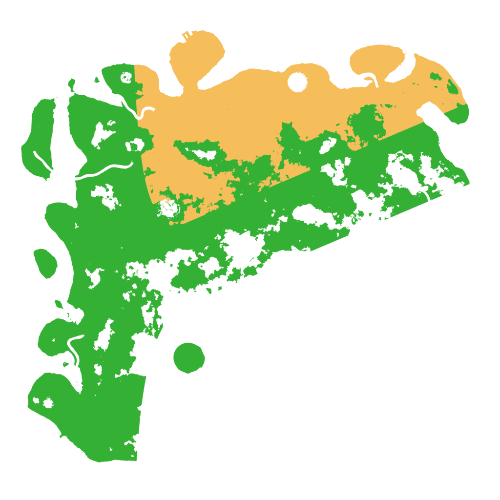 Biome Rust Map: Procedural Map, Size: 4500, Seed: 1931171579
