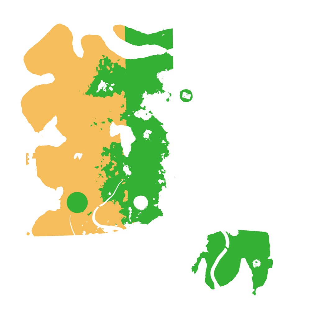 Biome Rust Map: Procedural Map, Size: 4000, Seed: 112079981