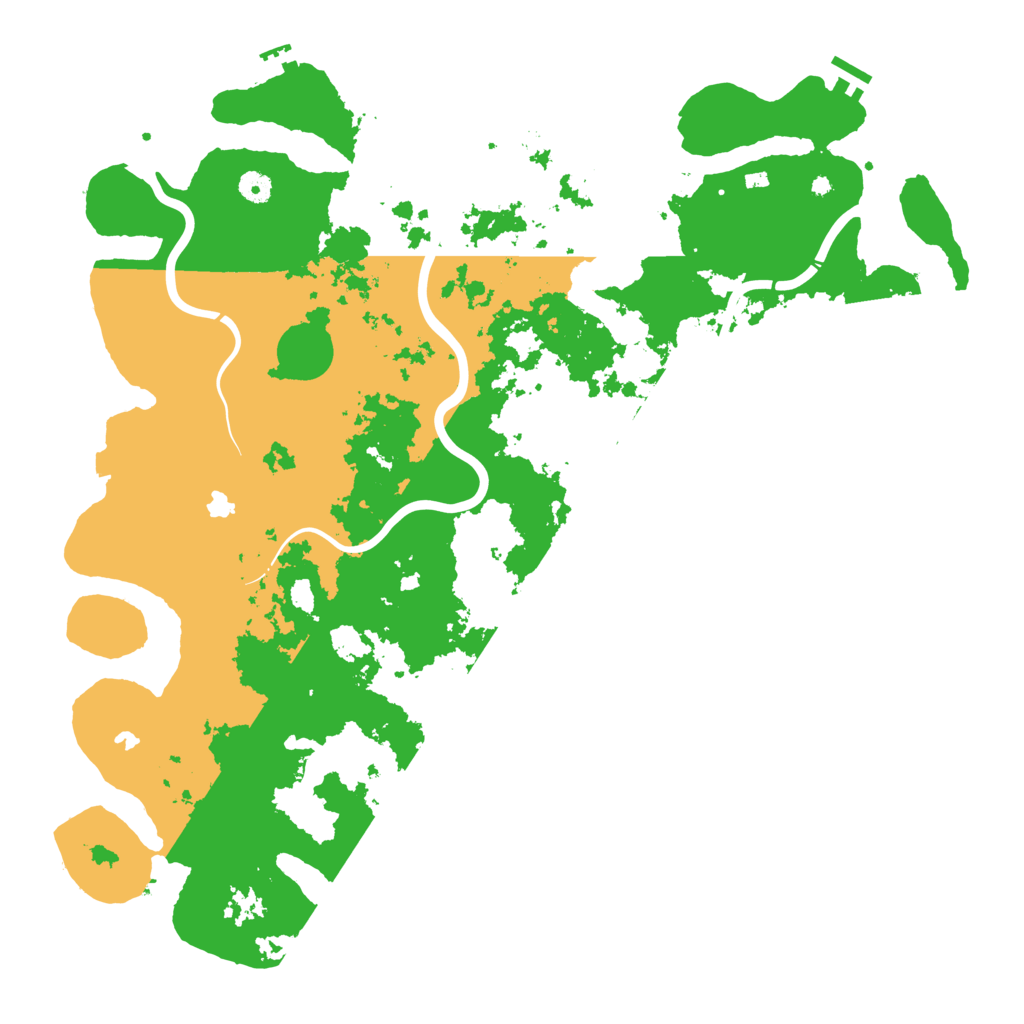 Biome Rust Map: Procedural Map, Size: 4800, Seed: 1485144038