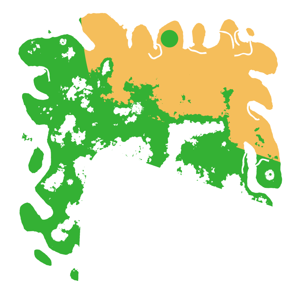 Biome Rust Map: Procedural Map, Size: 4500, Seed: 67389406