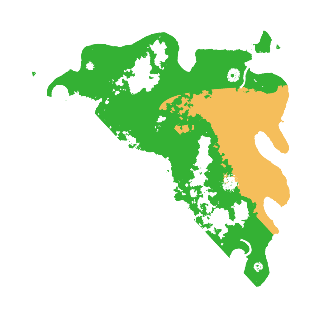 Biome Rust Map: Procedural Map, Size: 3600, Seed: 252063060