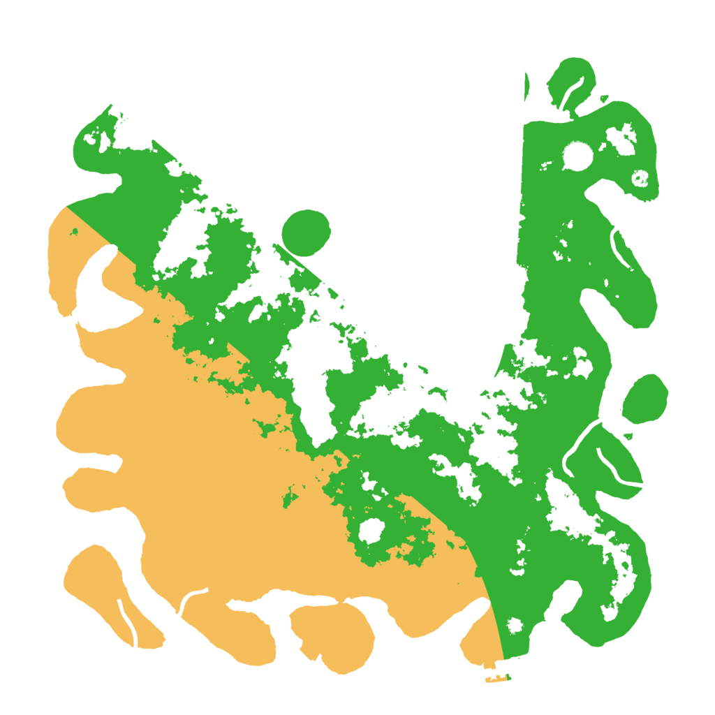 Biome Rust Map: Procedural Map, Size: 4250, Seed: 168935785