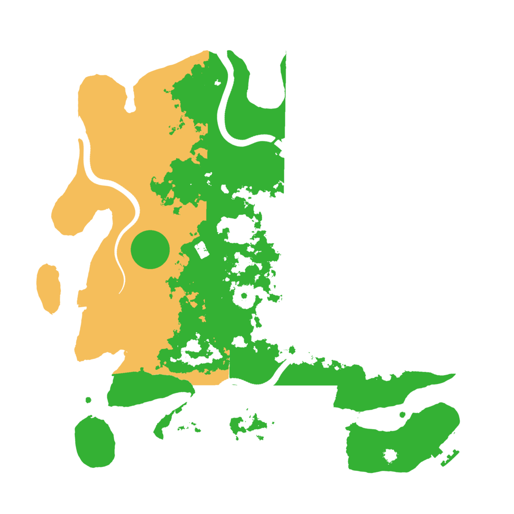 Biome Rust Map: Procedural Map, Size: 3500, Seed: 1438334518