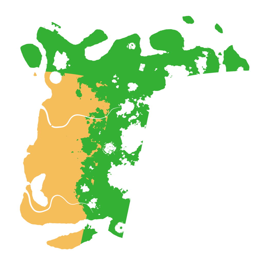 Biome Rust Map: Procedural Map, Size: 3850, Seed: 7687180