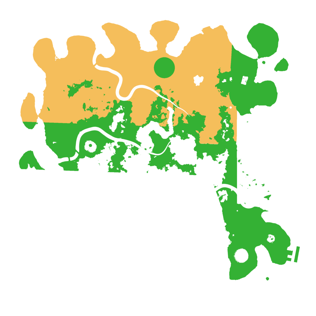 Biome Rust Map: Procedural Map, Size: 4000, Seed: 953681
