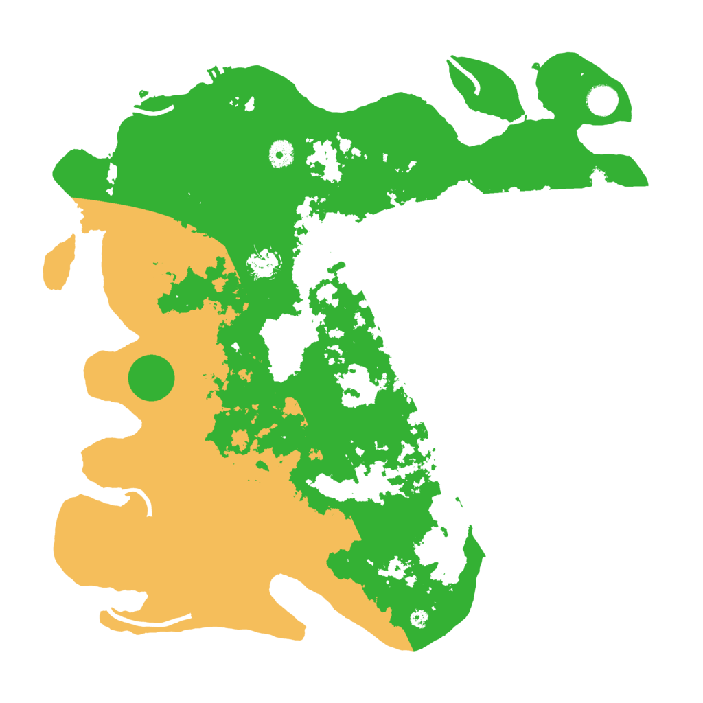 Biome Rust Map: Procedural Map, Size: 4000, Seed: 49021