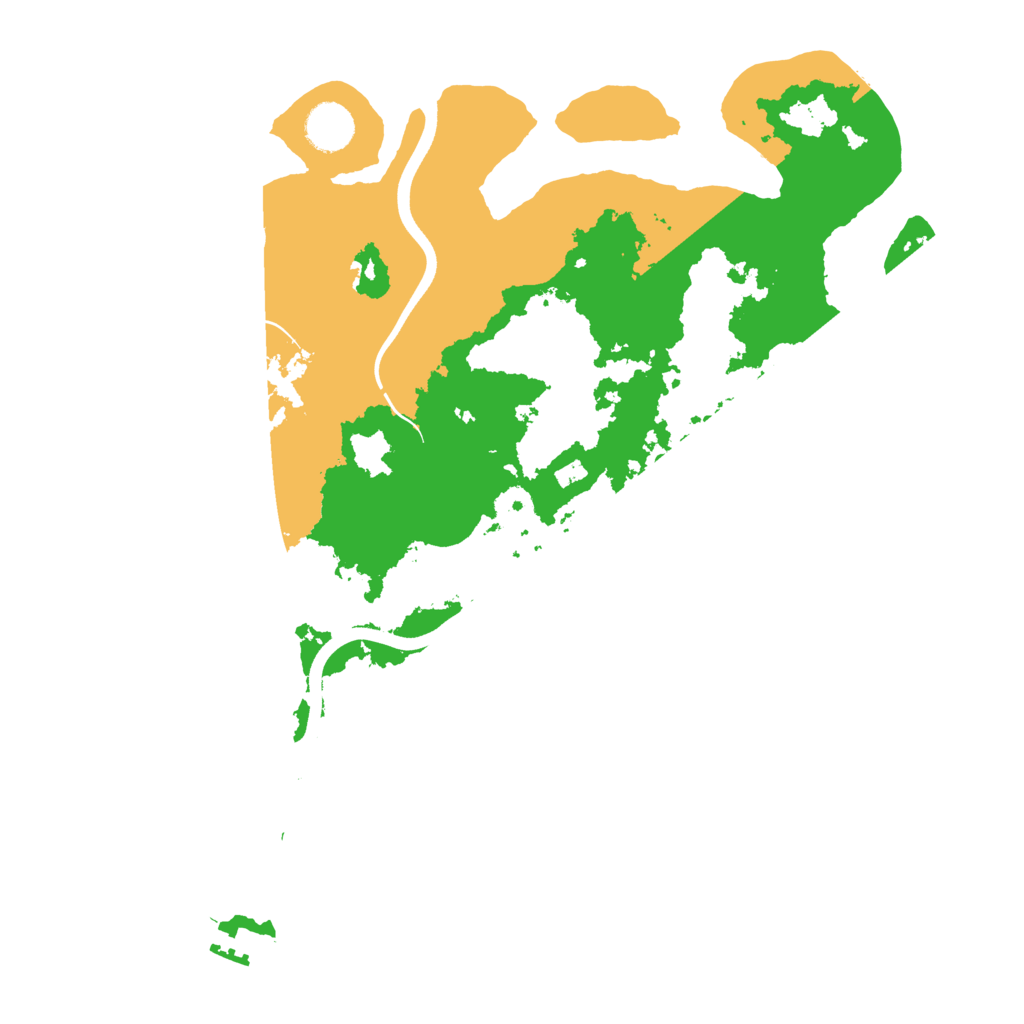 Biome Rust Map: Procedural Map, Size: 3700, Seed: 9193566