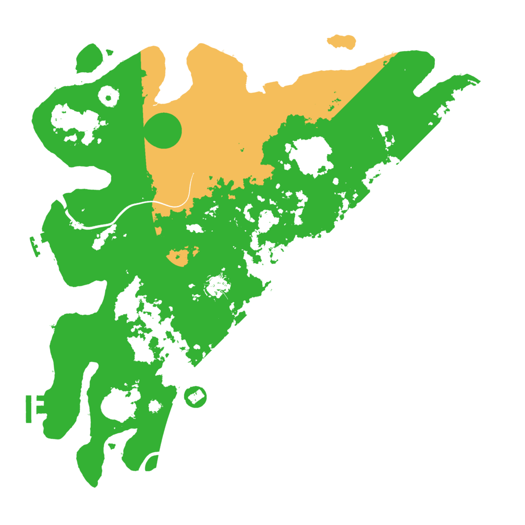 Biome Rust Map: Procedural Map, Size: 3850, Seed: 1532691