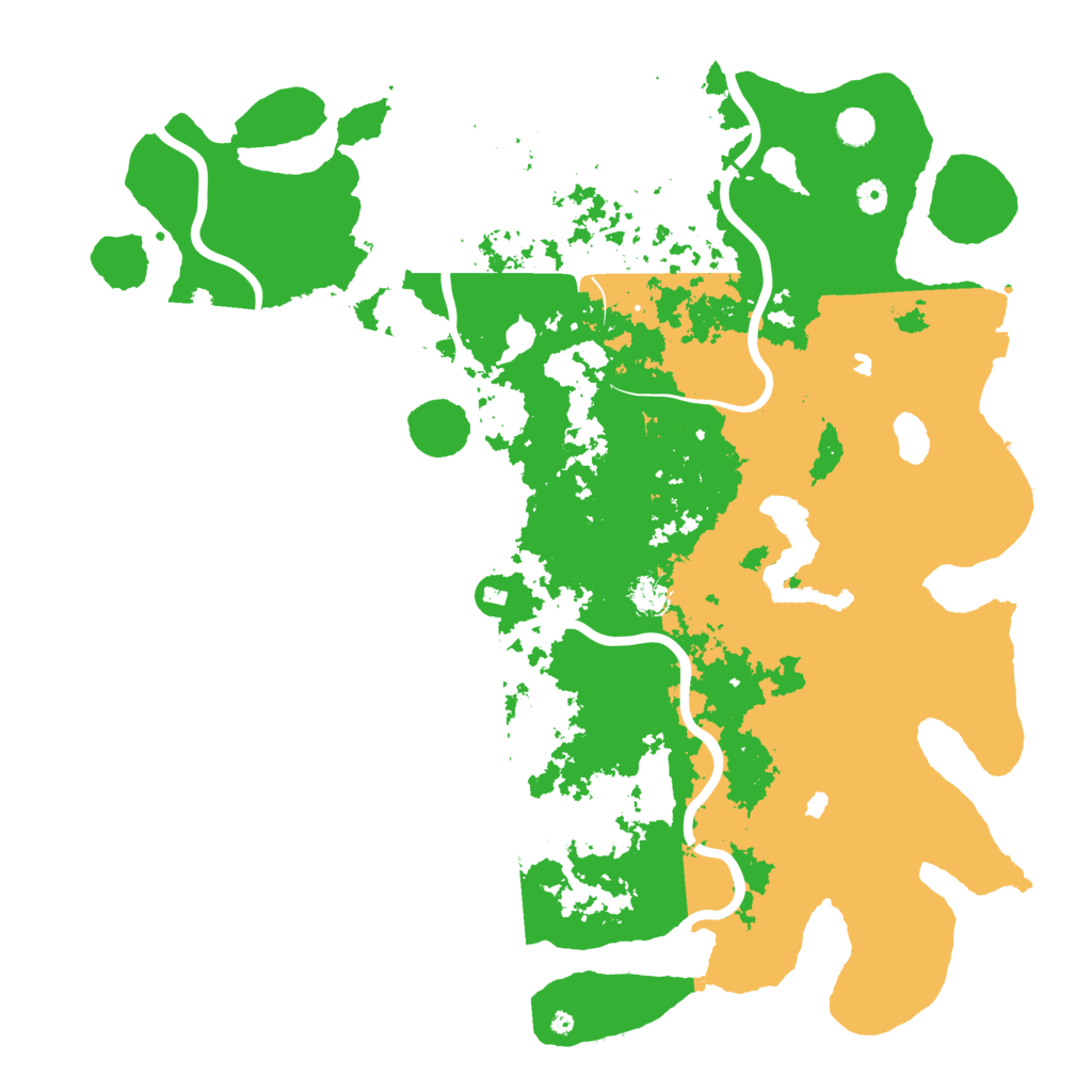 Biome Rust Map: Procedural Map, Size: 5000, Seed: 82277807