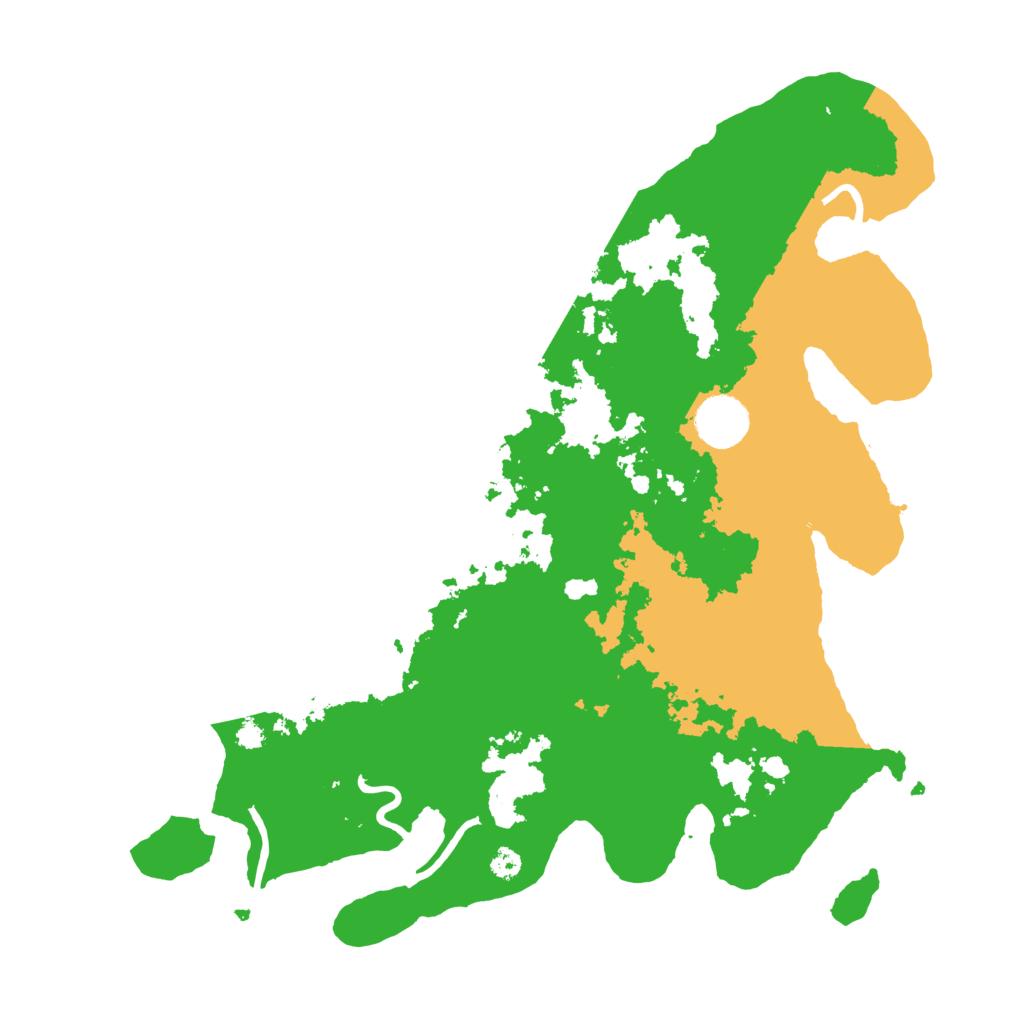 Biome Rust Map: Procedural Map, Size: 3500, Seed: 589023346