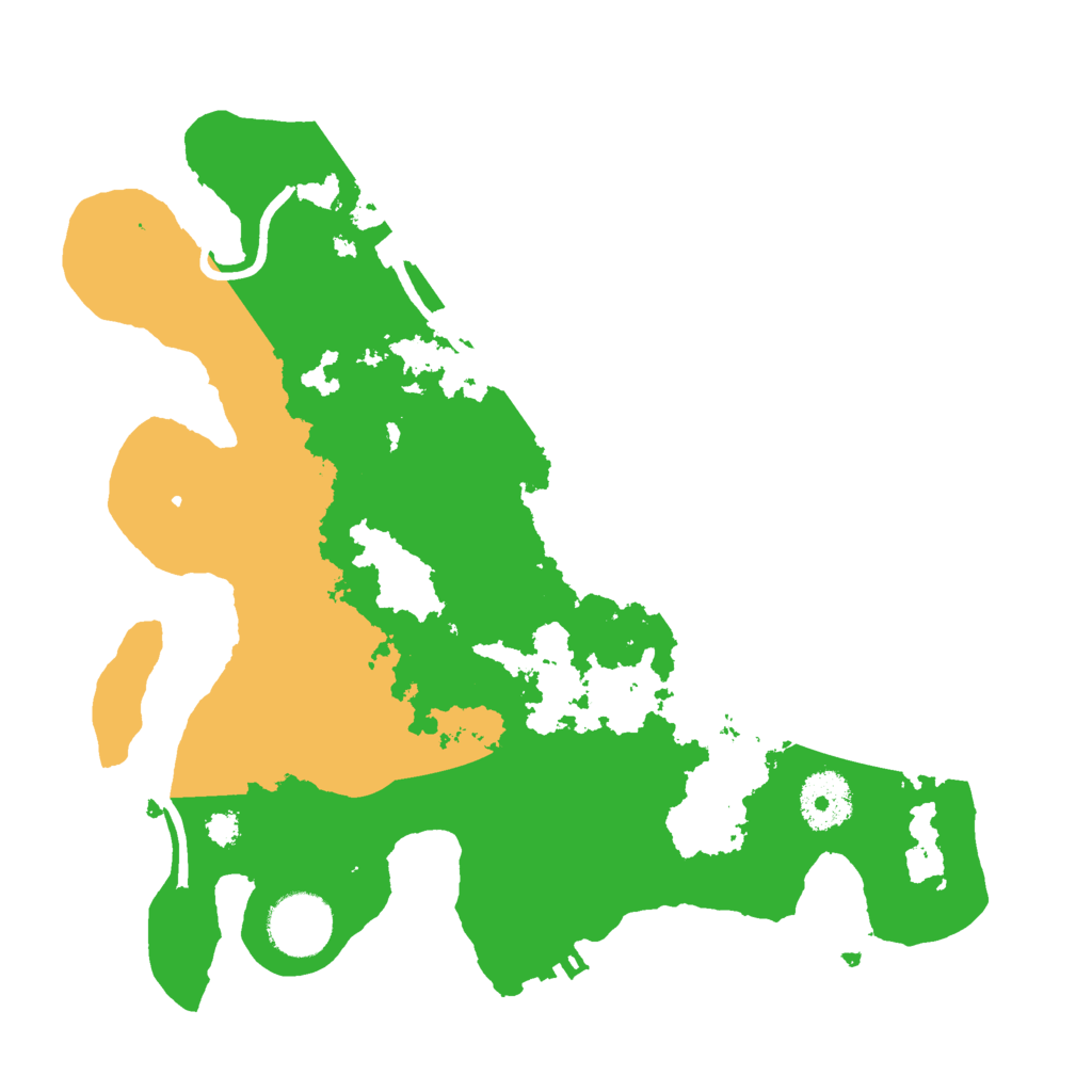 Biome Rust Map: Procedural Map, Size: 3000, Seed: 12031988