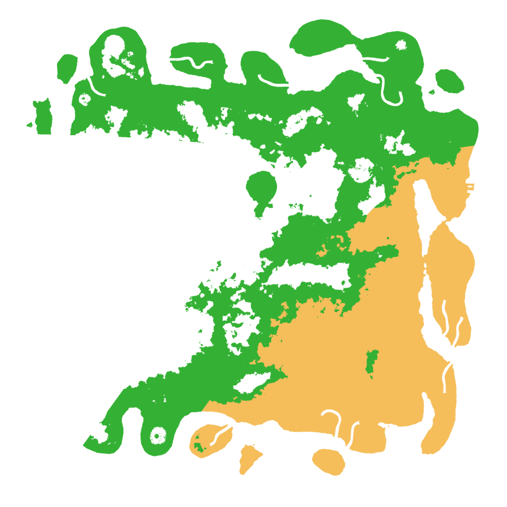 Biome Rust Map: Procedural Map, Size: 4500, Seed: 449675477