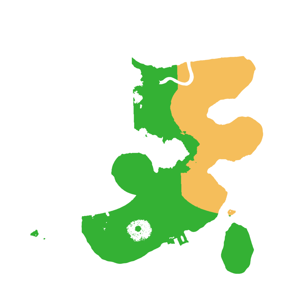 Biome Rust Map: Procedural Map, Size: 2000, Seed: 179