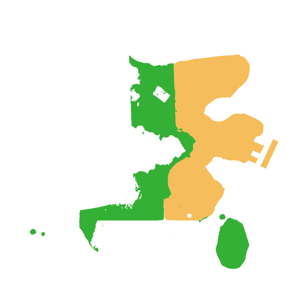 Biome Rust Map: Procedural Map, Size: 2000, Seed: 179