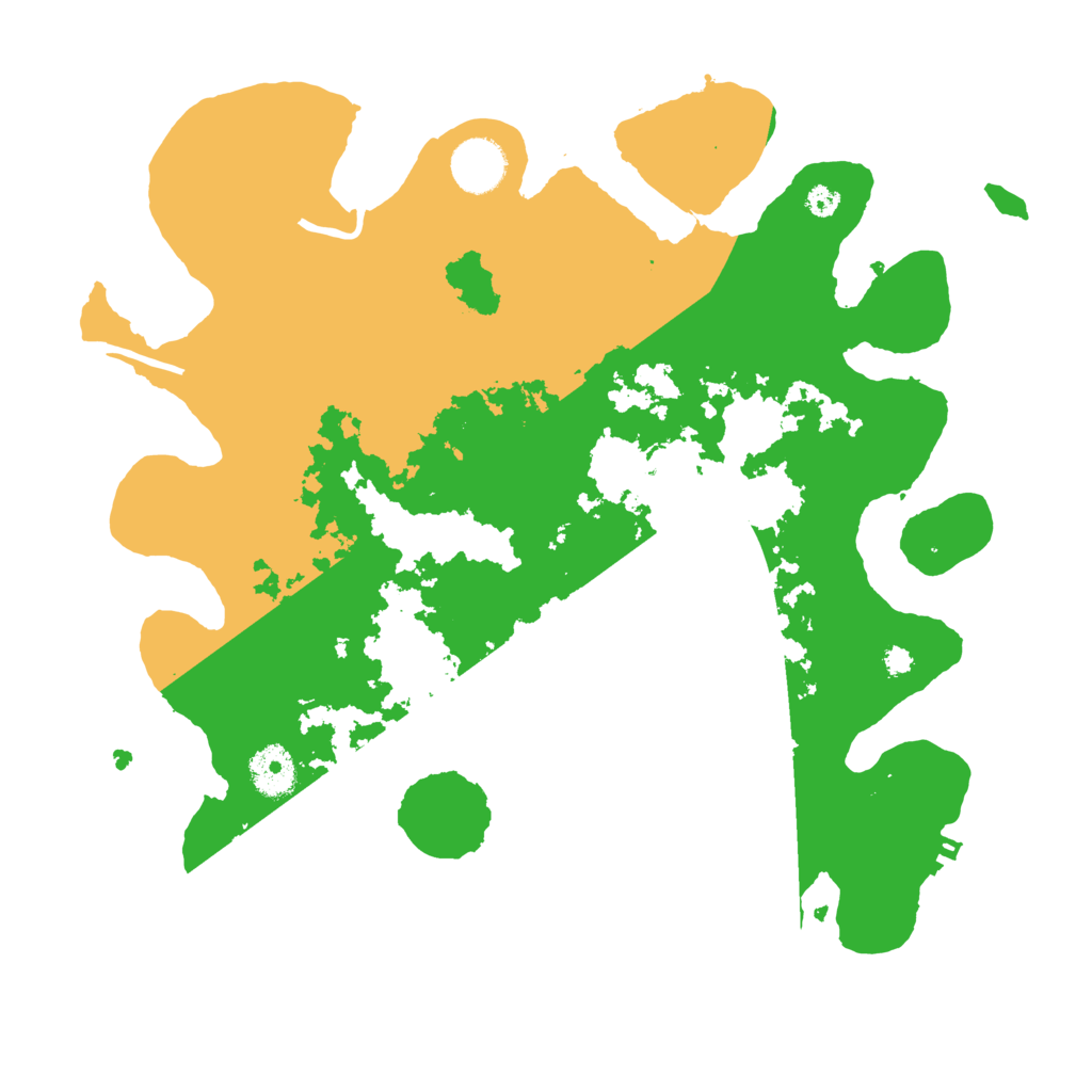 Biome Rust Map: Procedural Map, Size: 3500, Seed: 748491107