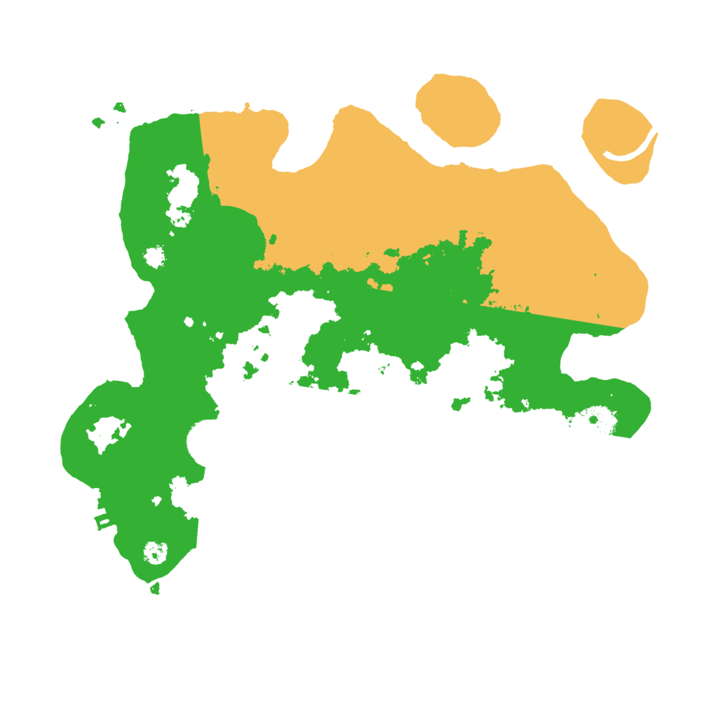 Biome Rust Map: Procedural Map, Size: 3100, Seed: 1489761254
