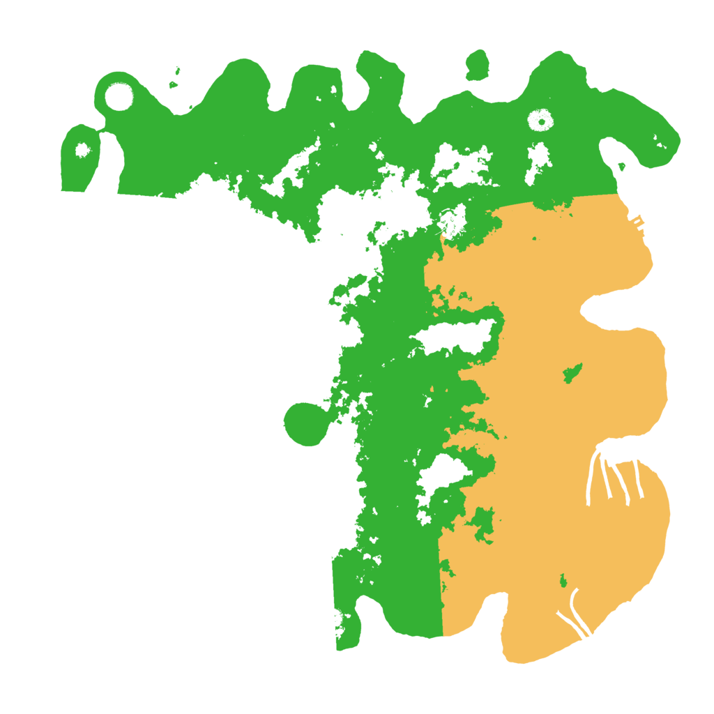 Biome Rust Map: Procedural Map, Size: 4500, Seed: 688873142