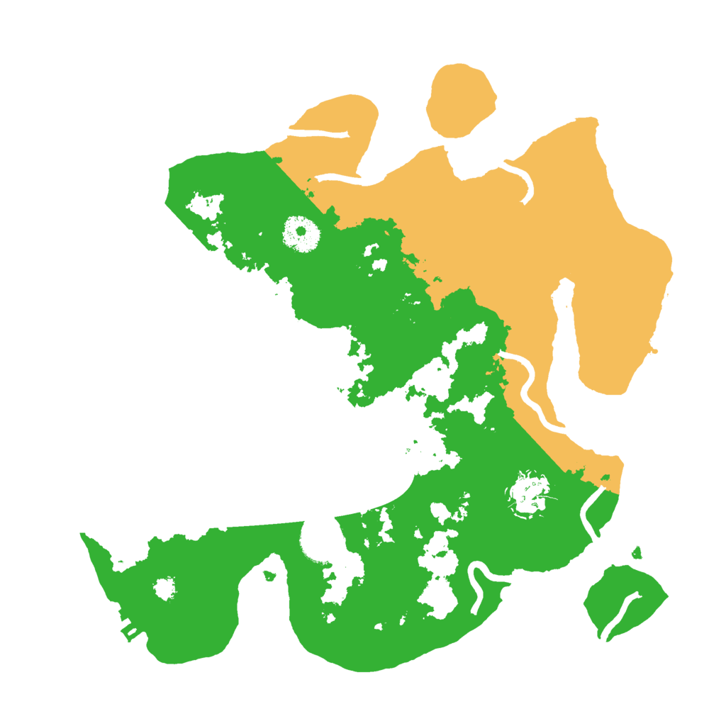 Biome Rust Map: Procedural Map, Size: 3000, Seed: 681982