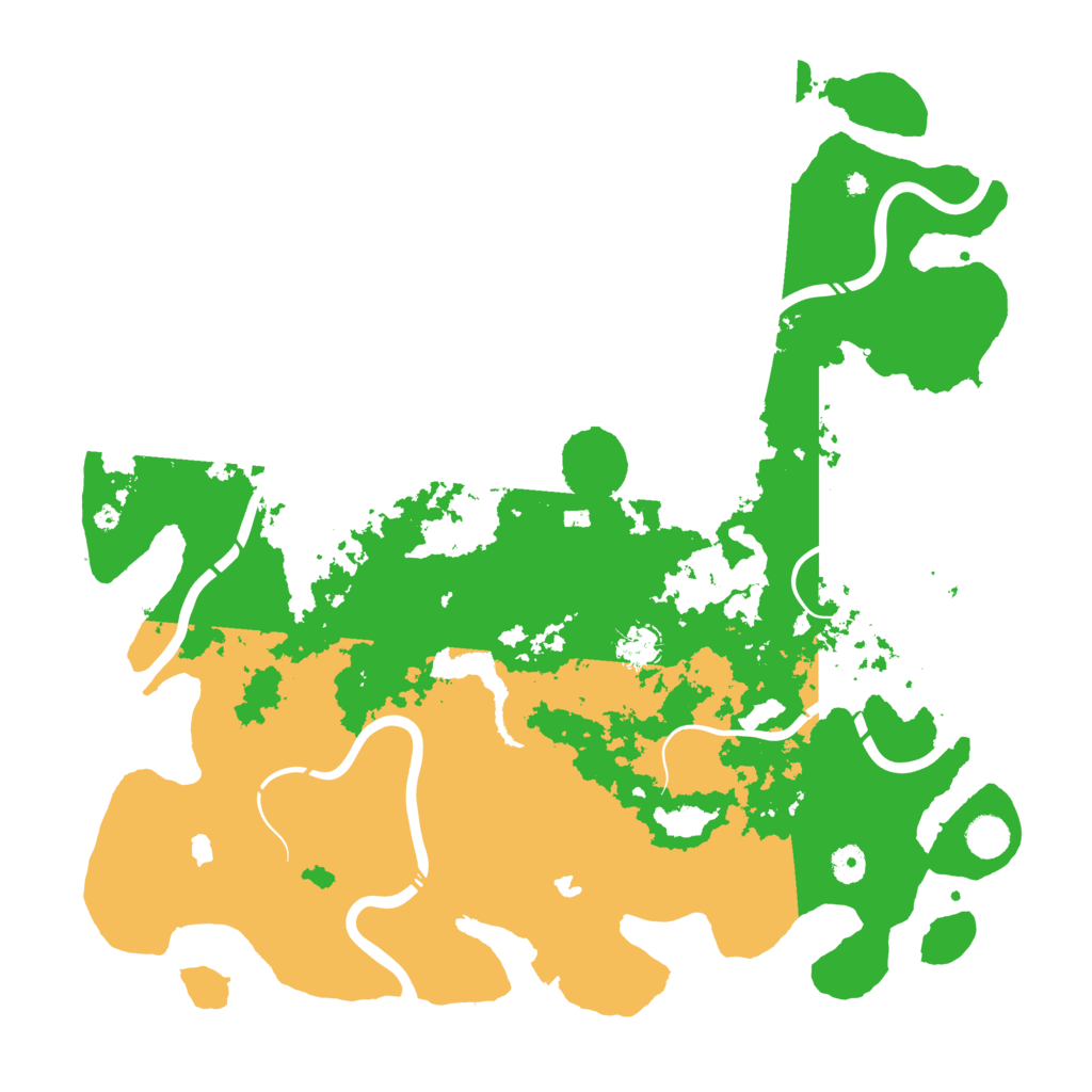 Biome Rust Map: Procedural Map, Size: 4500, Seed: 683062856