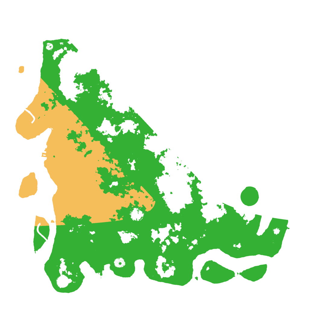 Biome Rust Map: Procedural Map, Size: 4500, Seed: 616270955