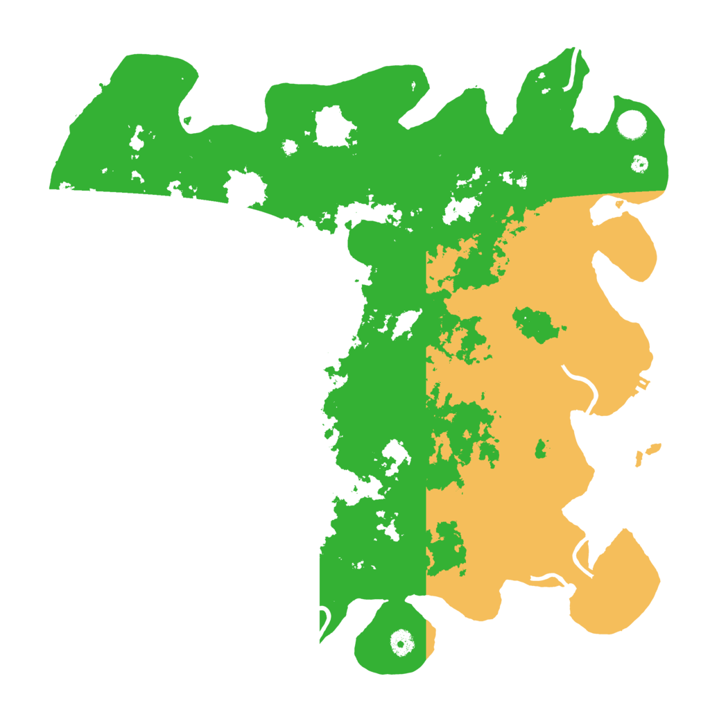 Biome Rust Map: Procedural Map, Size: 4300, Seed: 1035931811