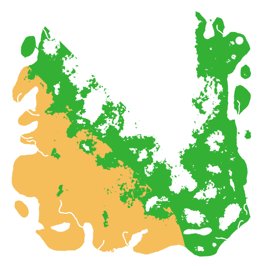 Biome Rust Map: Procedural Map, Size: 6000, Seed: 1626925556