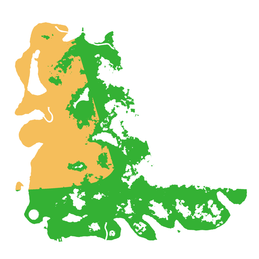 Biome Rust Map: Procedural Map, Size: 4500, Seed: 786386887