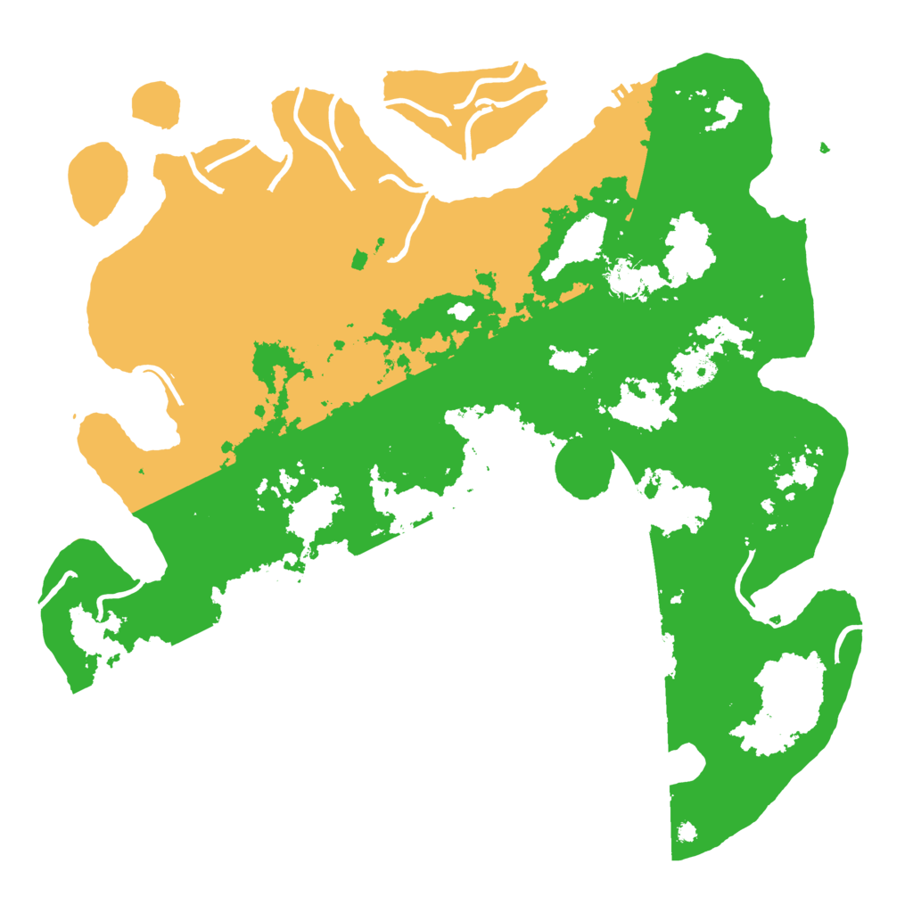 Biome Rust Map: Procedural Map, Size: 4250, Seed: 96983142
