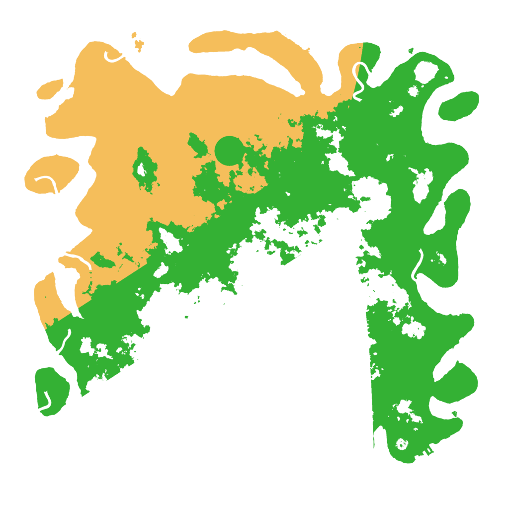 Biome Rust Map: Procedural Map, Size: 4500, Seed: 1333061965