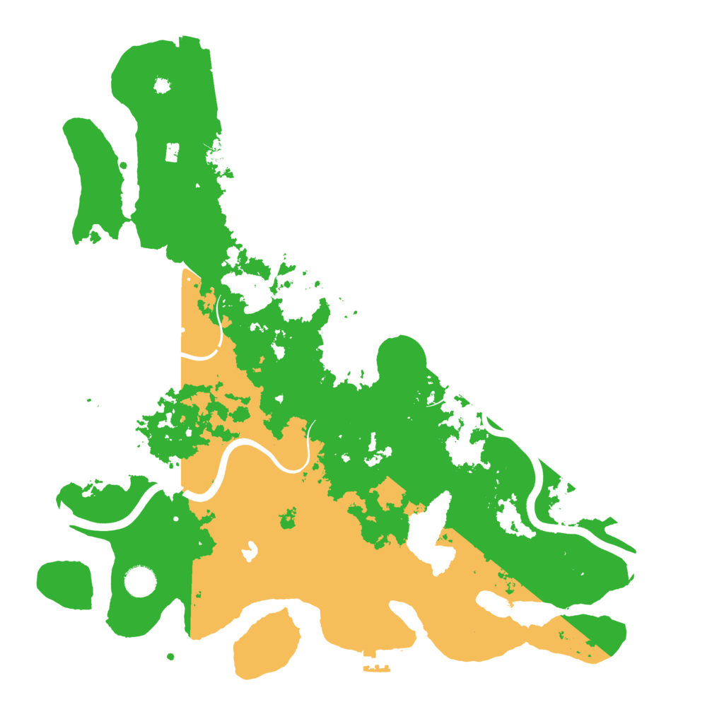 Biome Rust Map: Procedural Map, Size: 4050, Seed: 1400222305
