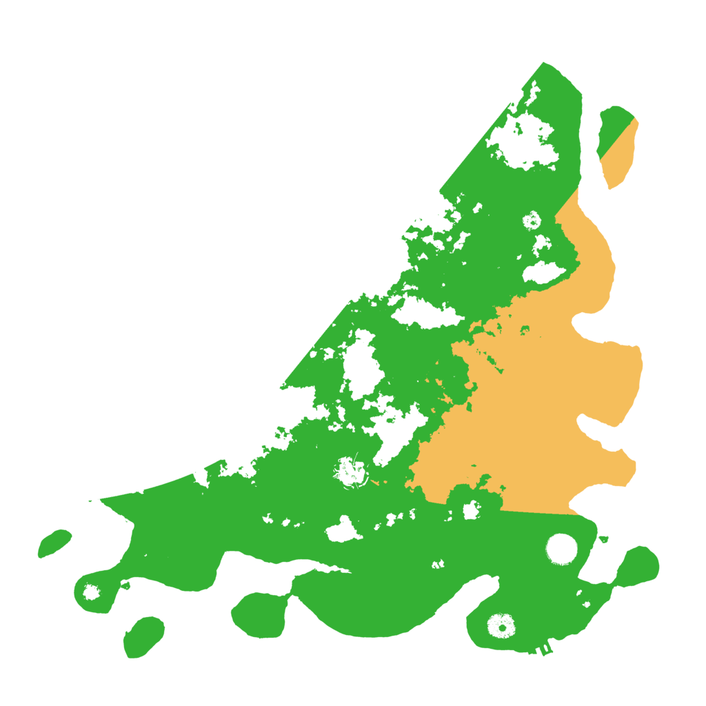 Biome Rust Map: Procedural Map, Size: 4000, Seed: 32861