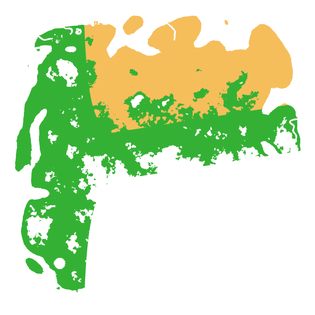 Biome Rust Map: Procedural Map, Size: 5000, Seed: 342322980