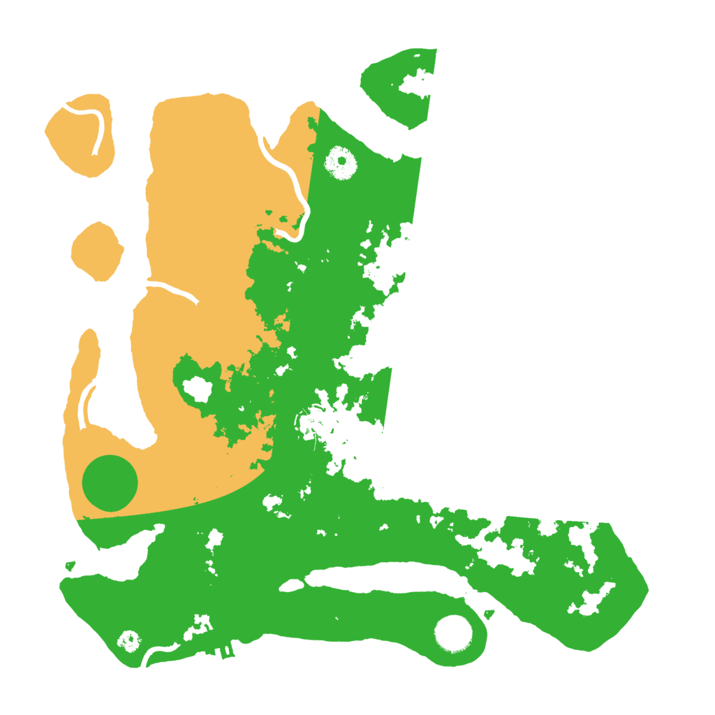 Biome Rust Map: Procedural Map, Size: 3400, Seed: 4683215