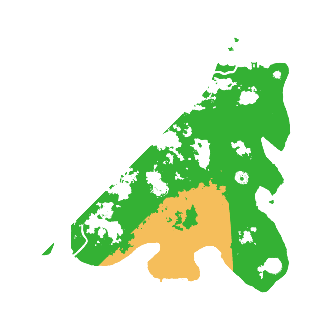 Biome Rust Map: Procedural Map, Size: 3500, Seed: 459159044