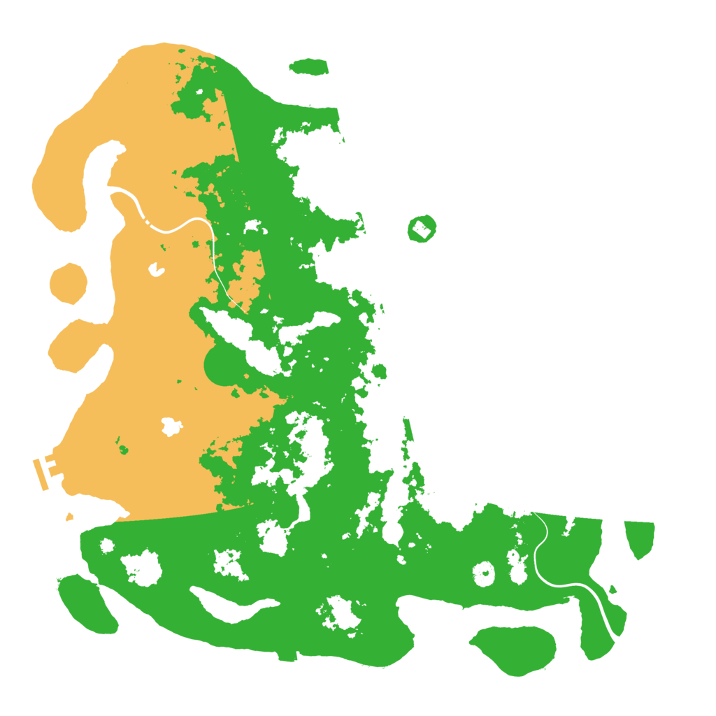 Biome Rust Map: Procedural Map, Size: 4500, Seed: 310869914