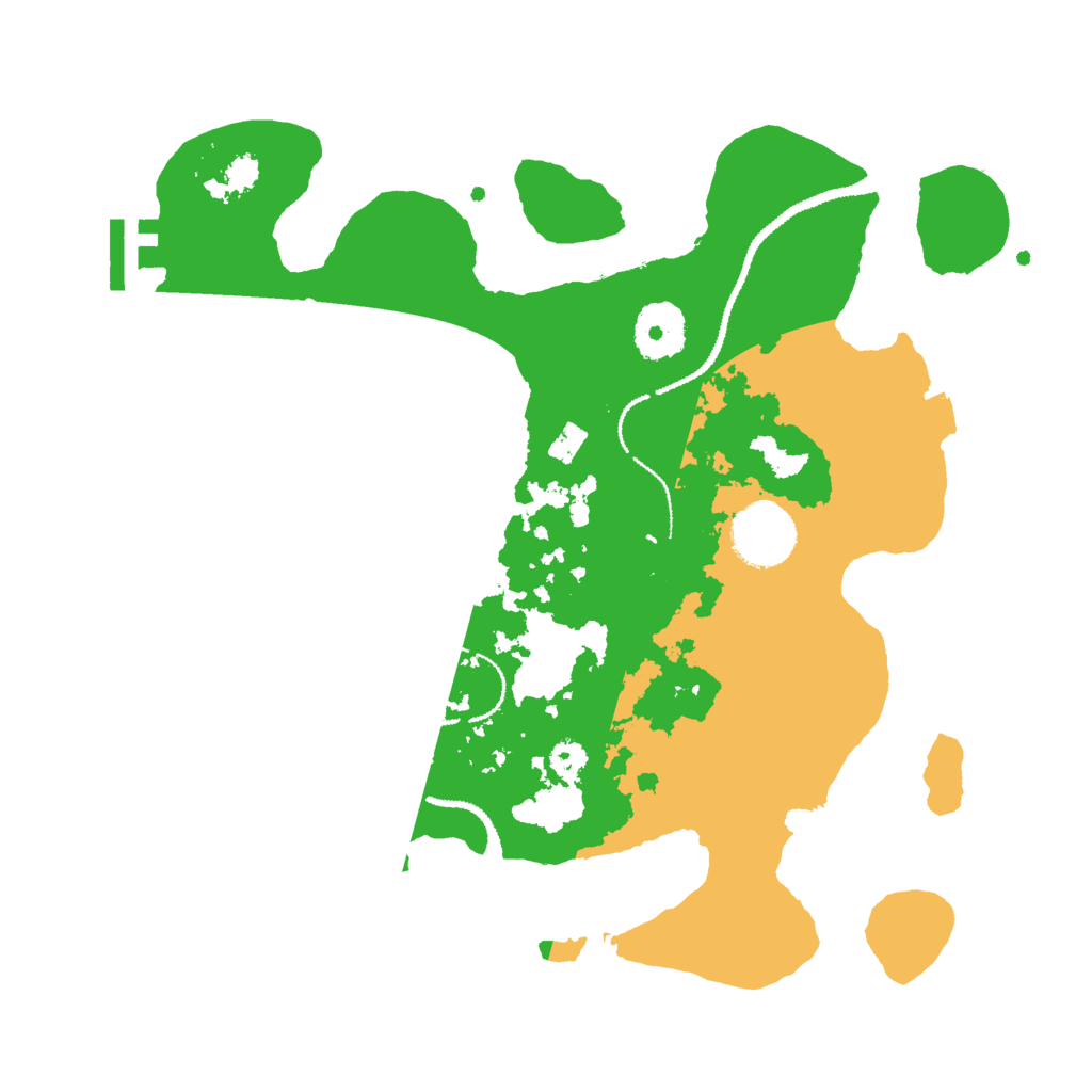 Biome Rust Map: Procedural Map, Size: 3000, Seed: 87579