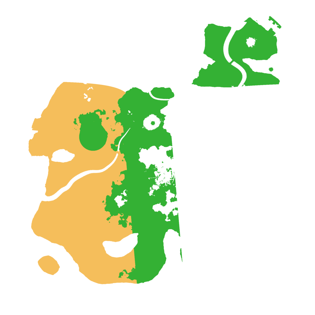 Biome Rust Map: Procedural Map, Size: 3000, Seed: 1125681388