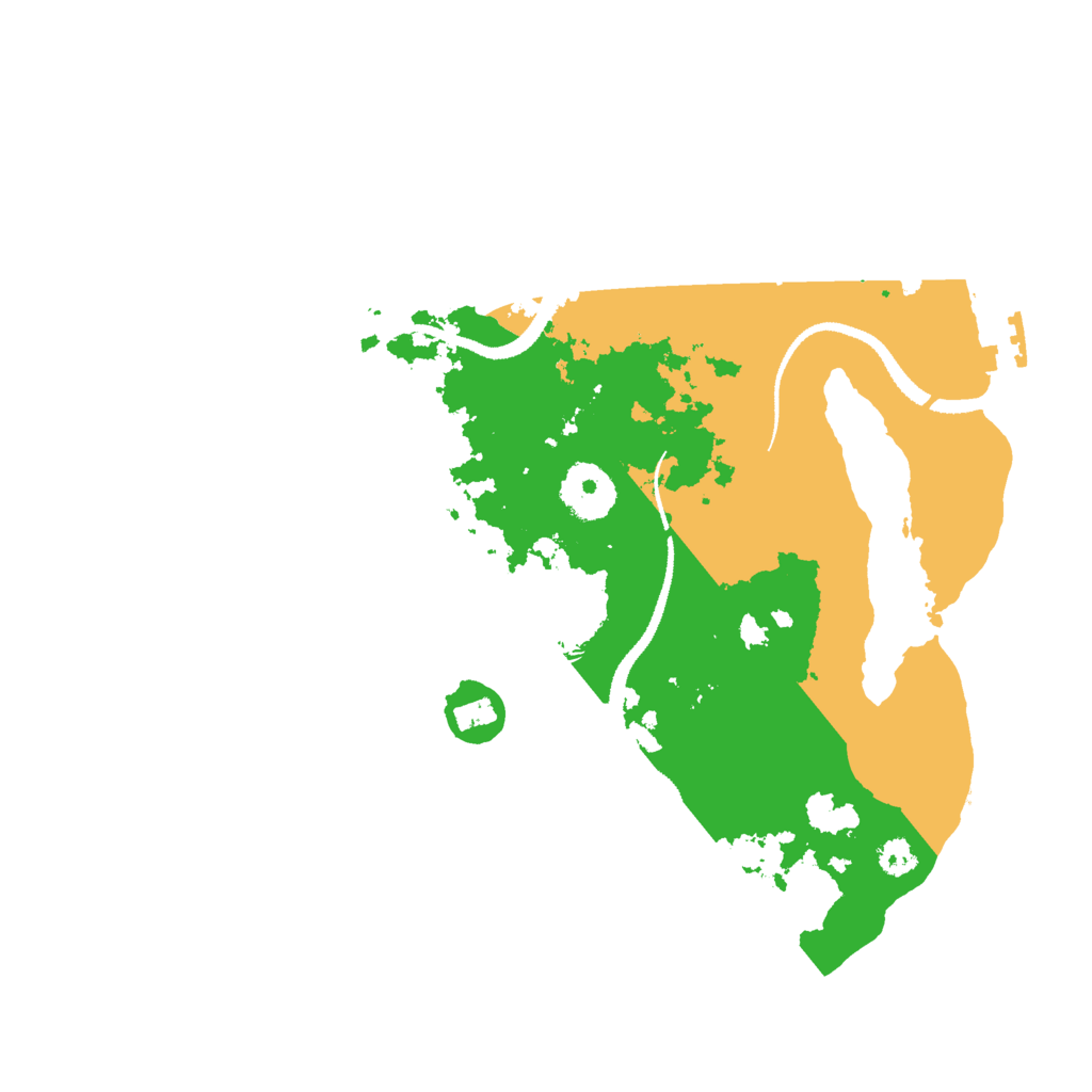 Biome Rust Map: Procedural Map, Size: 3002, Seed: 50639313