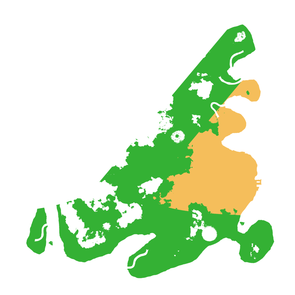 Biome Rust Map: Procedural Map, Size: 3500, Seed: 1427983908
