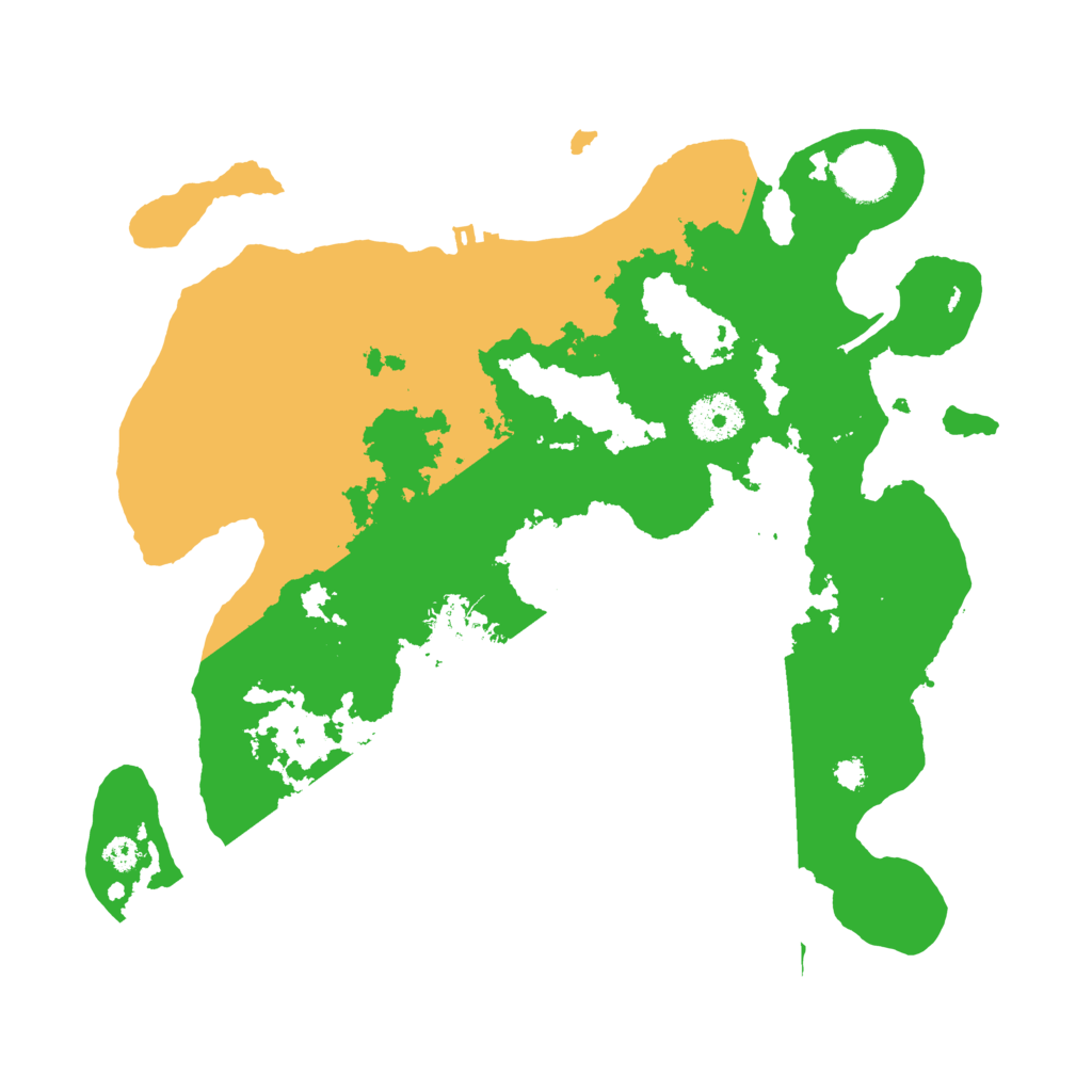 Biome Rust Map: Procedural Map, Size: 3250, Seed: 32730