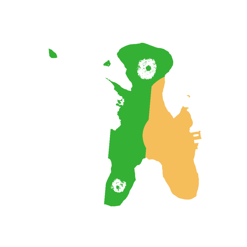 Biome Rust Map: Procedural Map, Size: 1850, Seed: 31