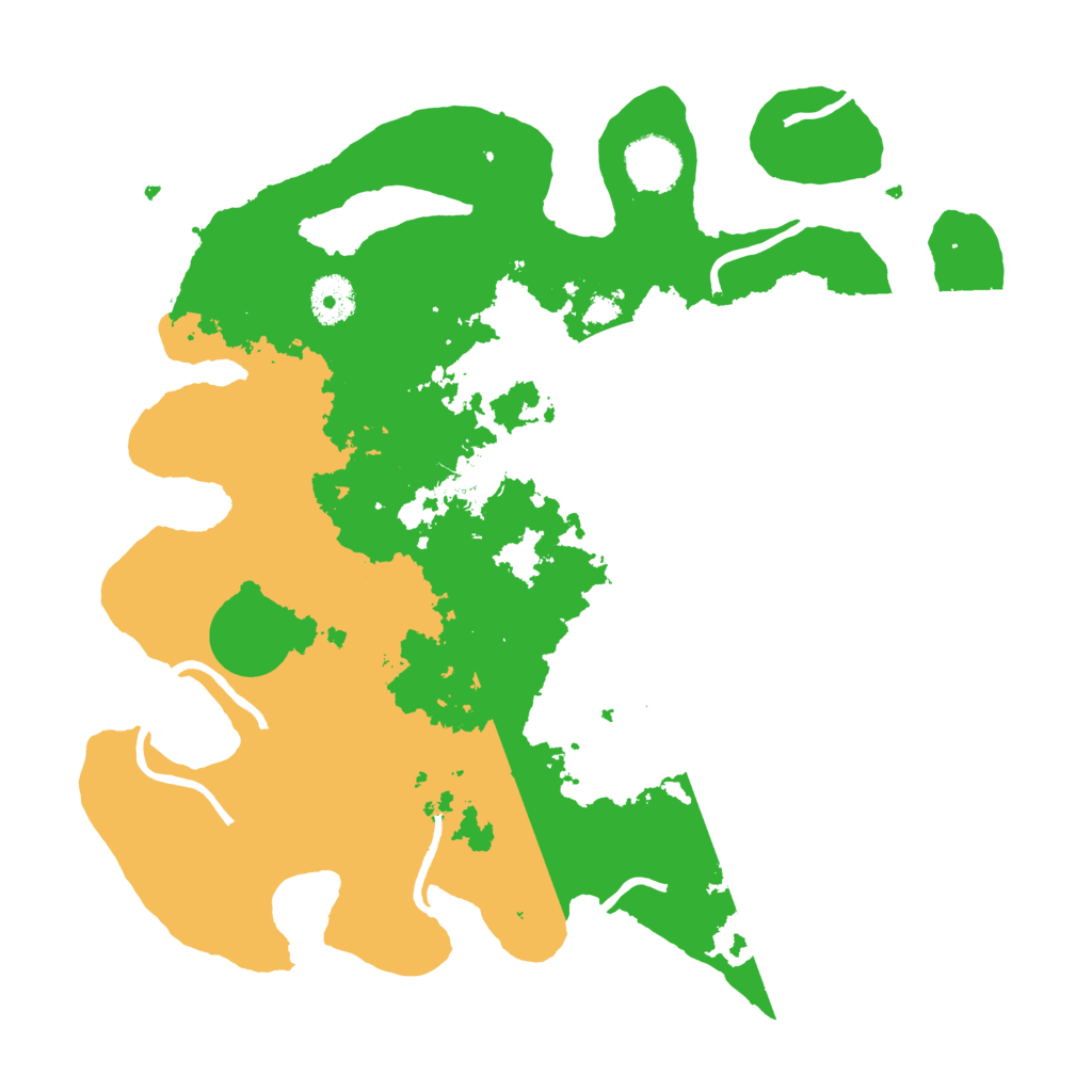 Biome Rust Map: Procedural Map, Size: 3500, Seed: 1536712804