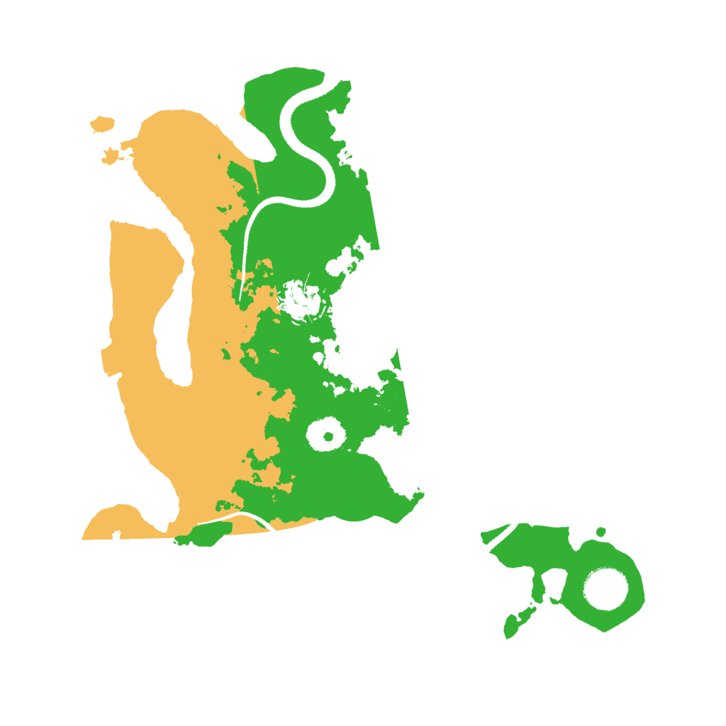 Biome Rust Map: Procedural Map, Size: 3000, Seed: 5969402