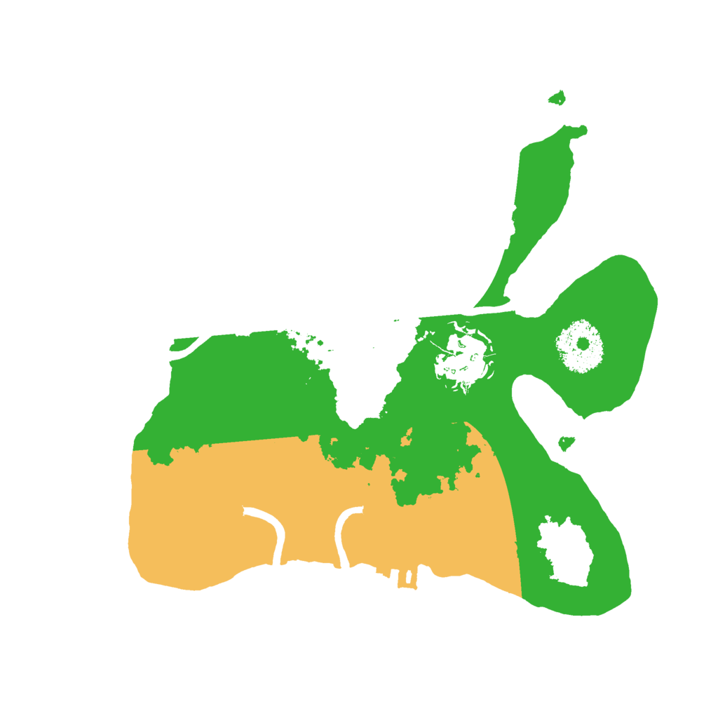 Biome Rust Map: Procedural Map, Size: 2250, Seed: 80869470