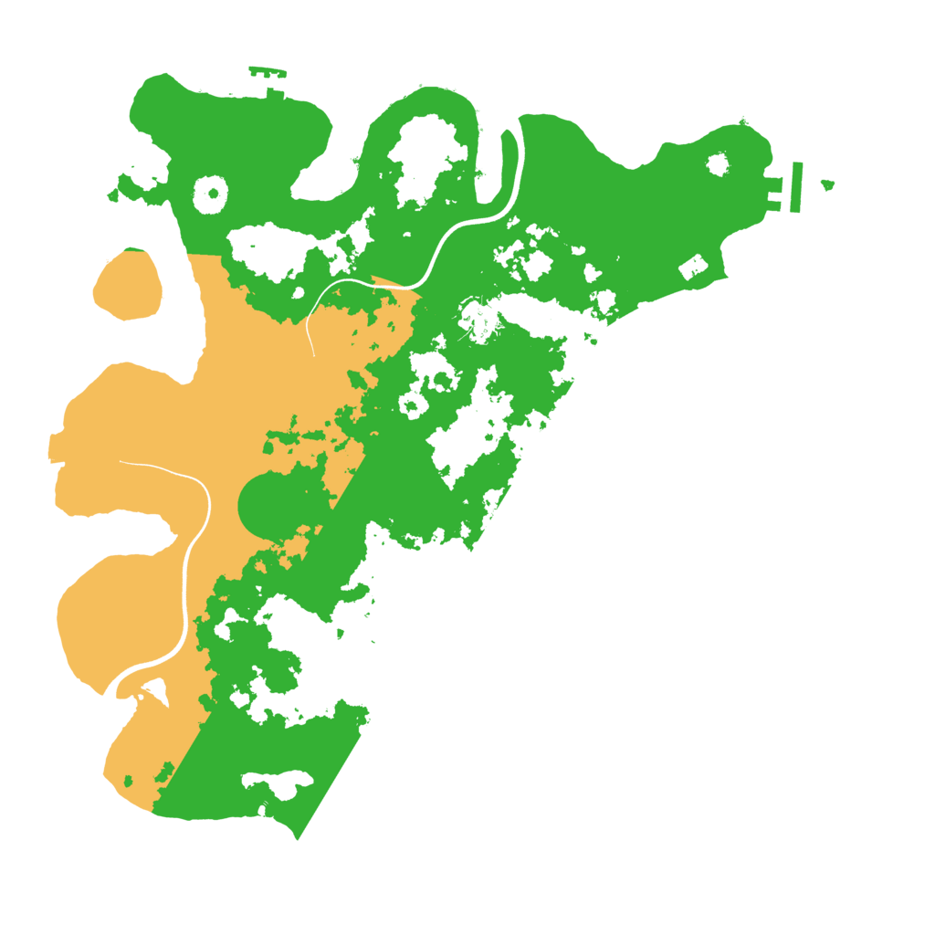 Biome Rust Map: Procedural Map, Size: 3750, Seed: 946015107